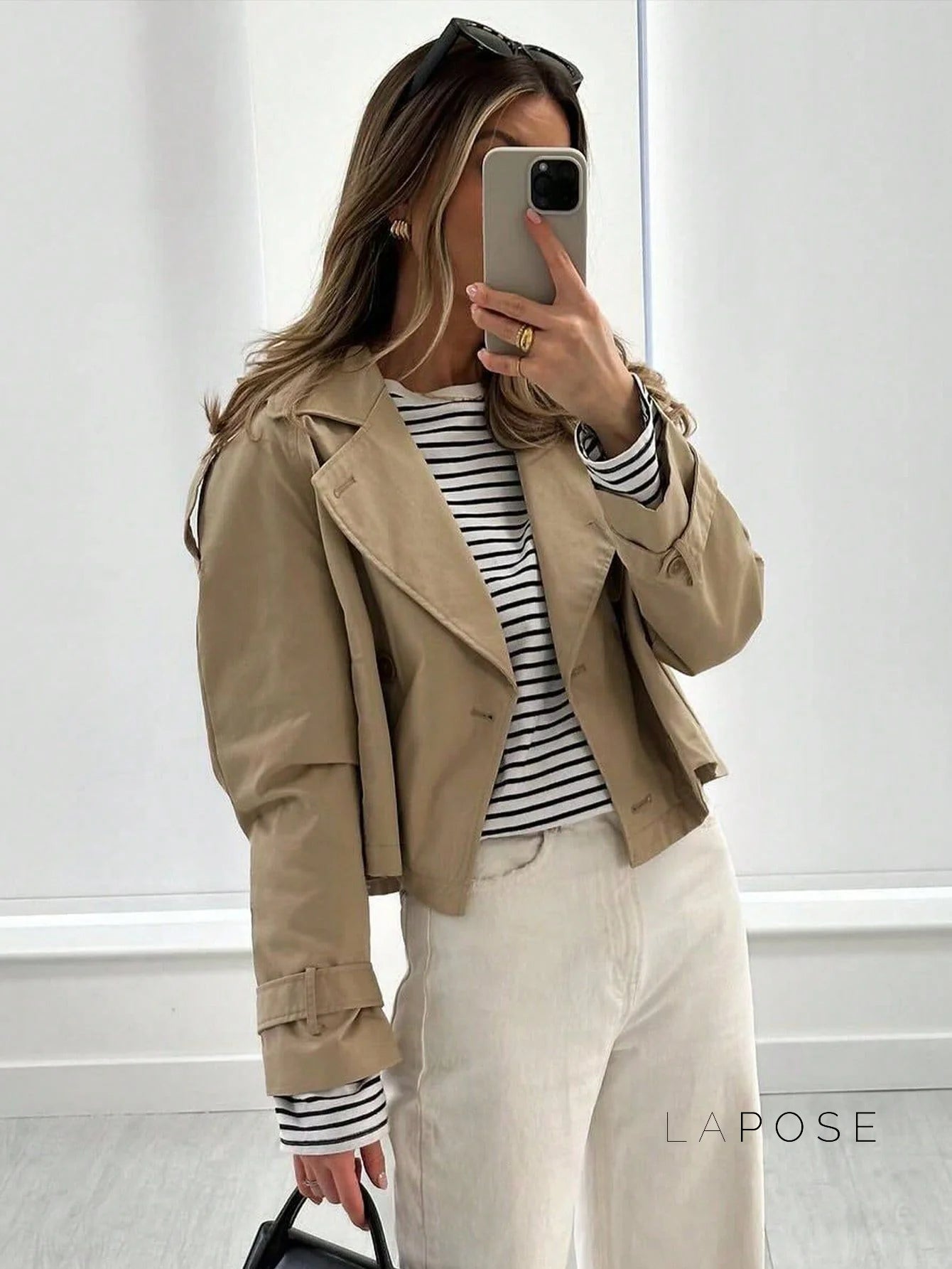 Wilma Double-Breasted Trench Jacket
