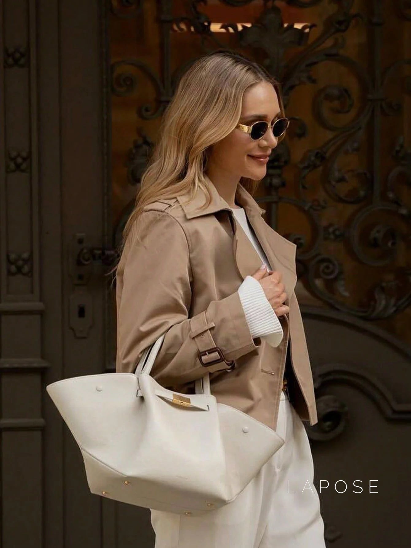 Wilma Double-Breasted Trench Jacket