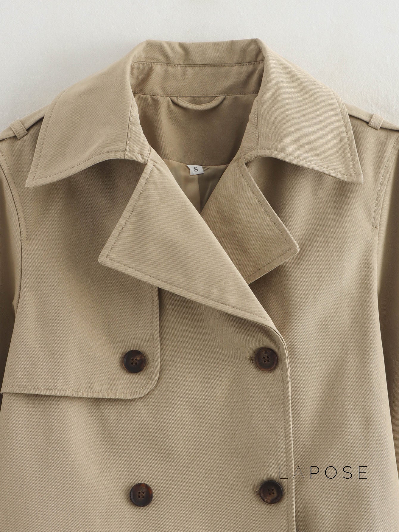 Wilma Double-Breasted Trench Jacket