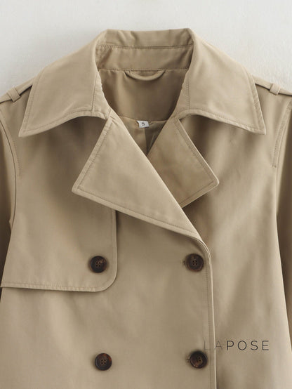 Wilma Double-Breasted Trench Jacket