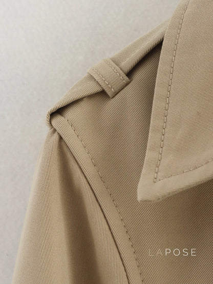 Wilma Double-Breasted Trench Jacket