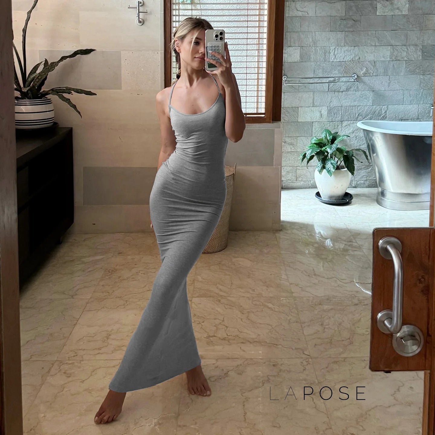 Yaritza Halter Maxi Set