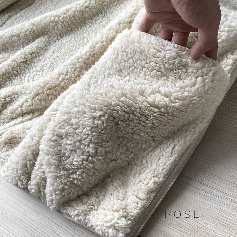 Zoee Plush Stand Collar Jacket