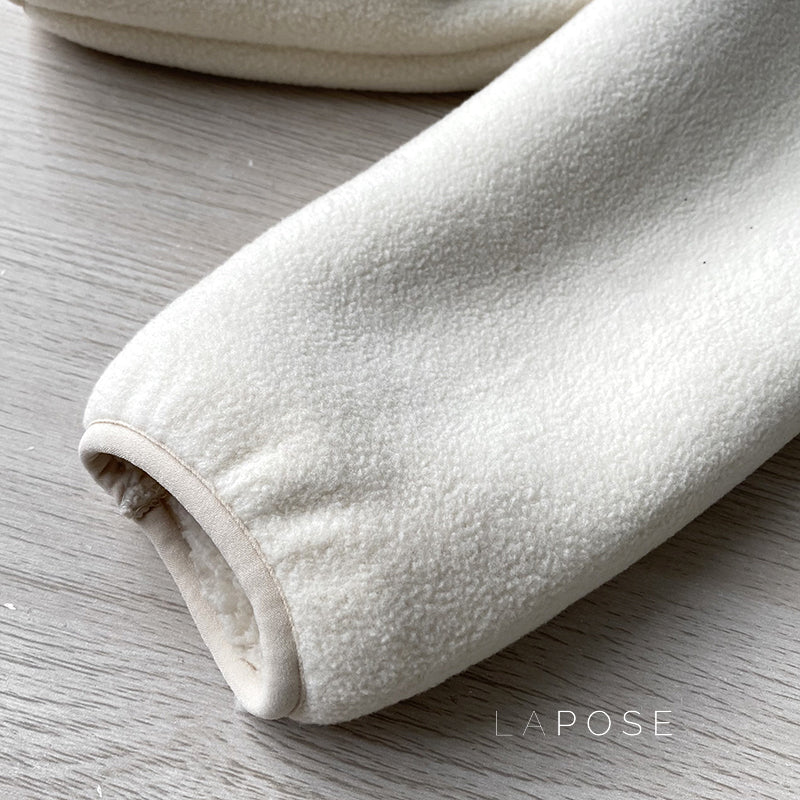 Zoee Plush Stand Collar Jacket