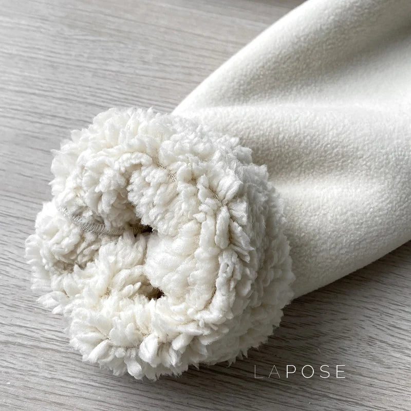 Zoee Plush Stand Collar Jacket