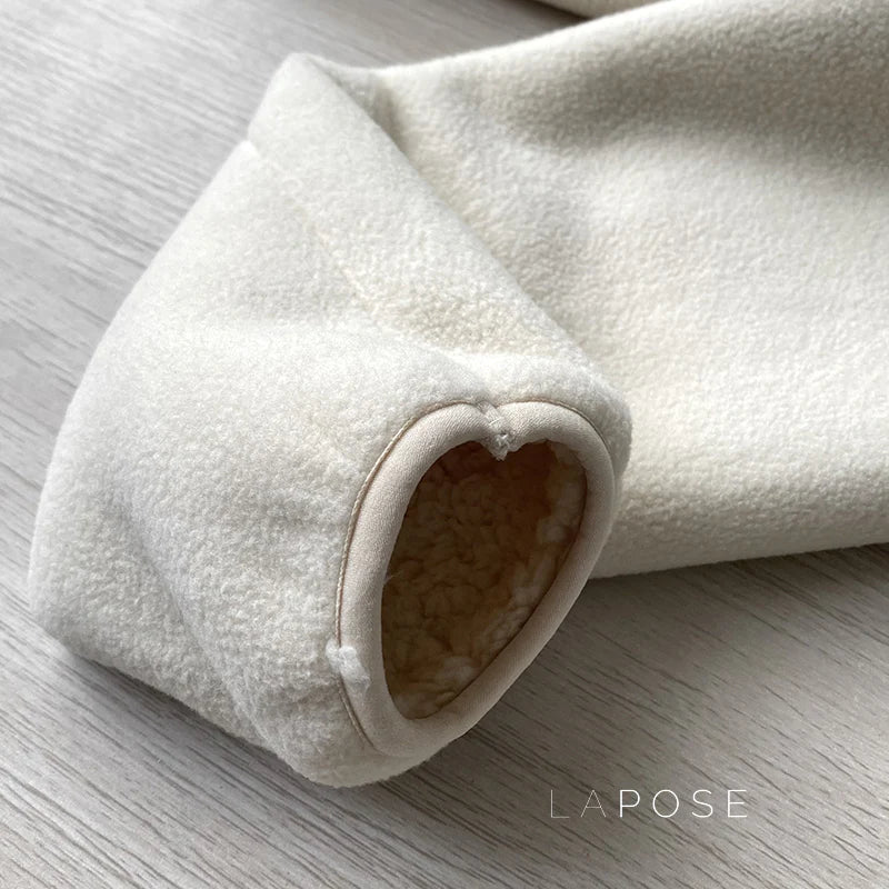 Zoee Plush Stand Collar Jacket