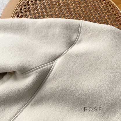 Zoee Plush Stand Collar Jacket