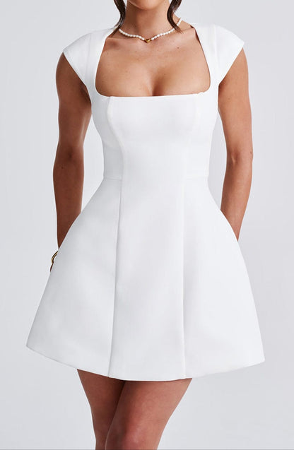 Amanda Mini Dress - Ivory