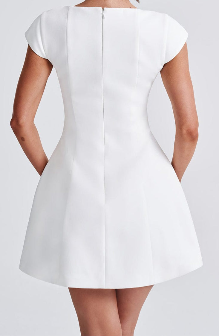 Amanda Mini Dress - Ivory