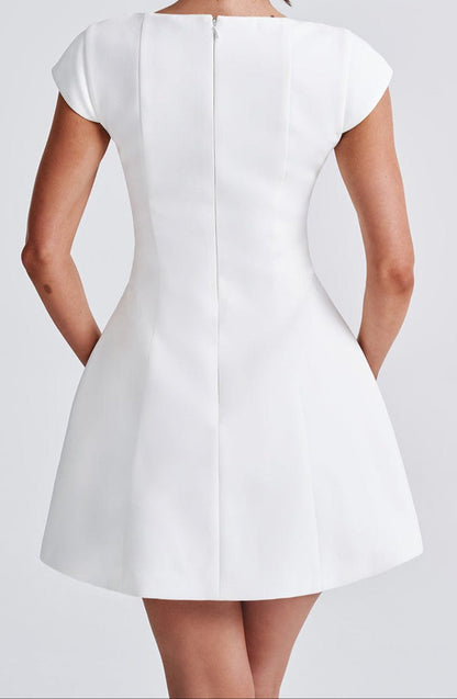 Amanda Mini Dress - Ivory
