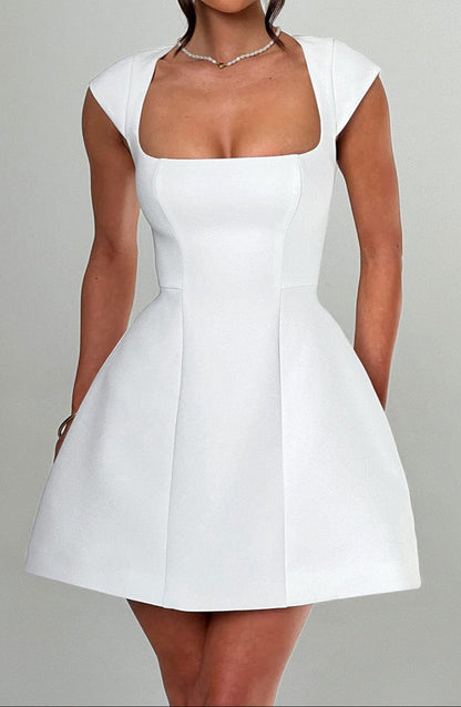 Gala Mini Dress - Ivory