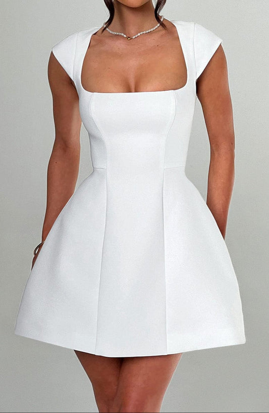 Gala Mini Dress - Ivory