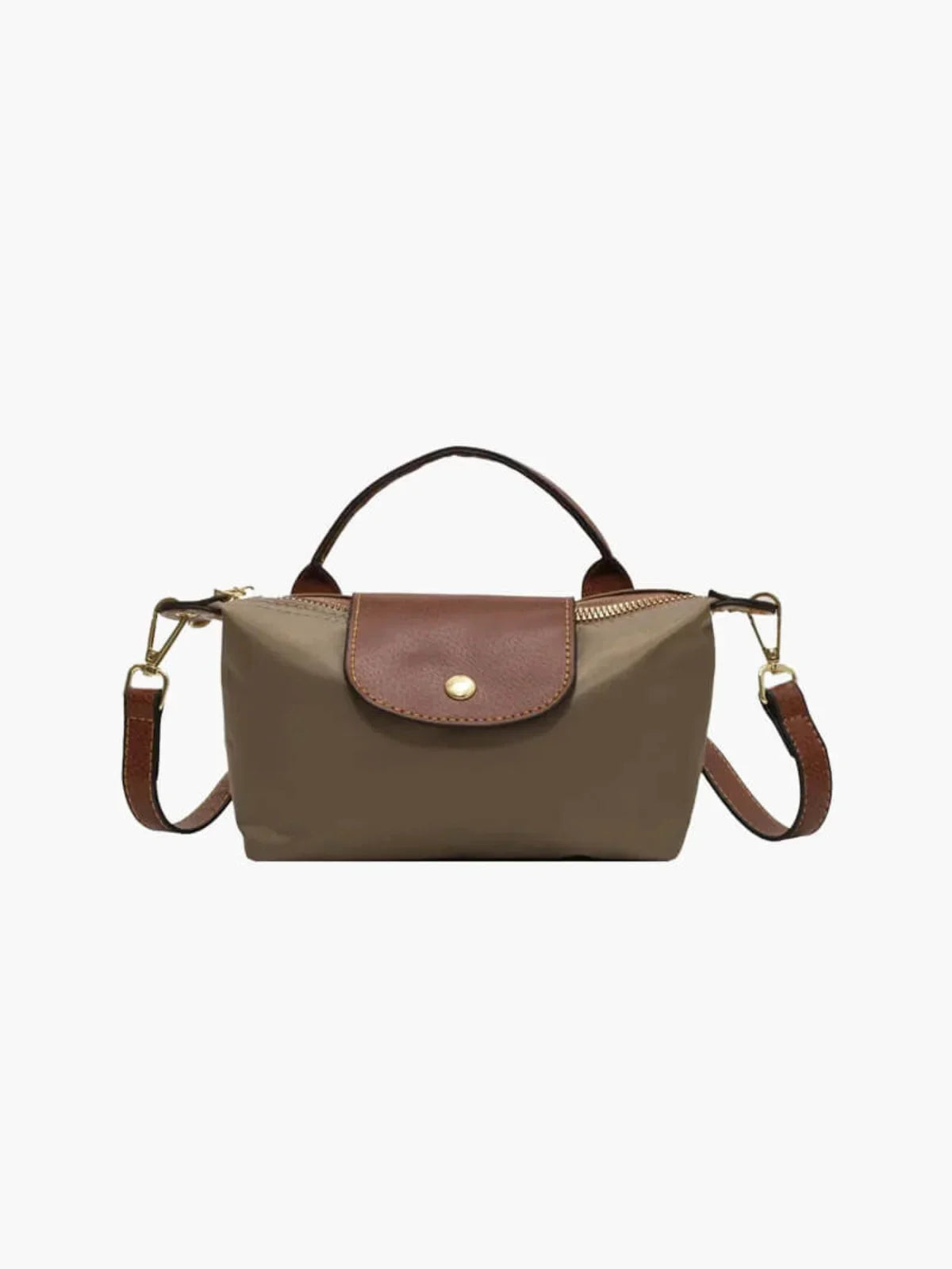 Premium Nylon Spliced Crossbody Mini Bag