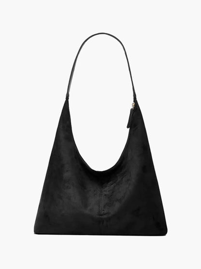 Retro Suede Large-Capacity Shoulder Bag