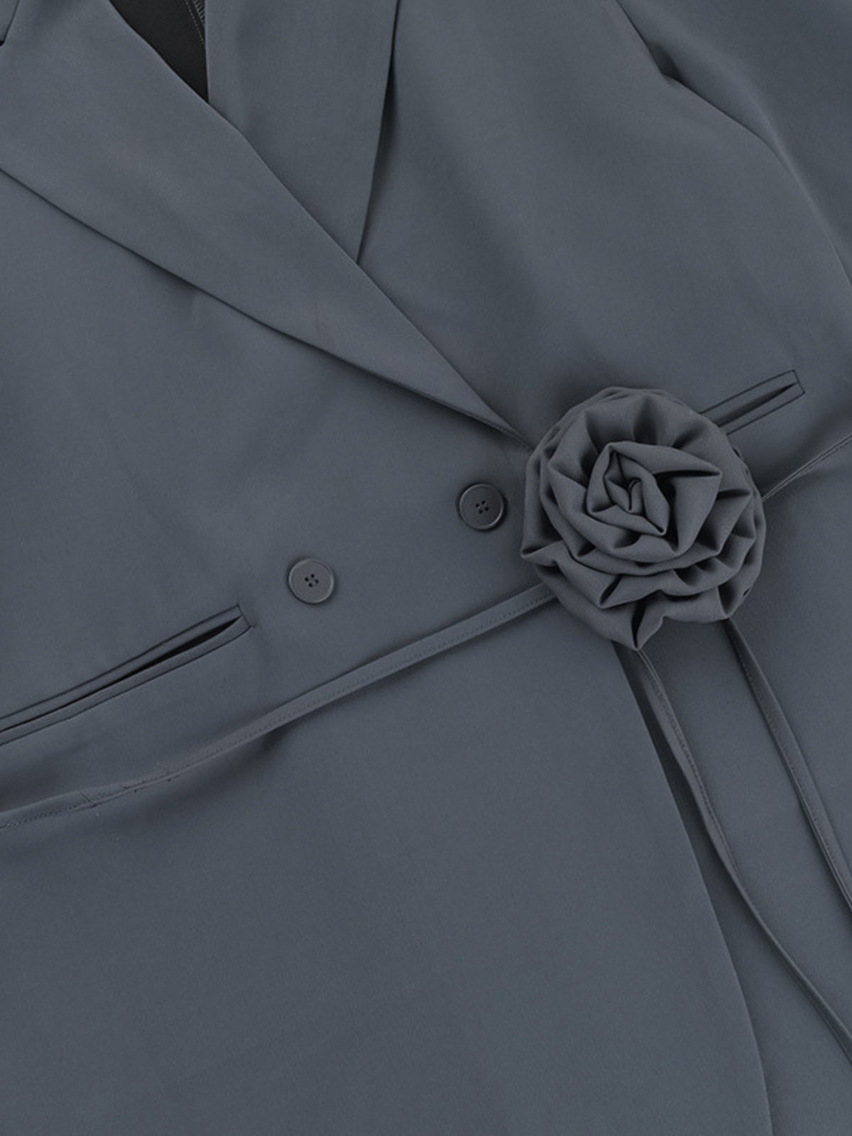 Sculpted Floral Commuter Blazer