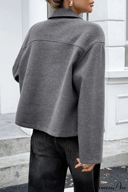 Long Sleeve Elegant Versatile Coat