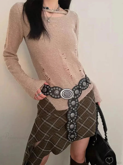 Luxurious Gothic Antique Western Belt