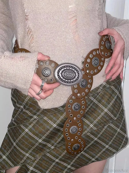 Luxurious Gothic Antique Western Belt