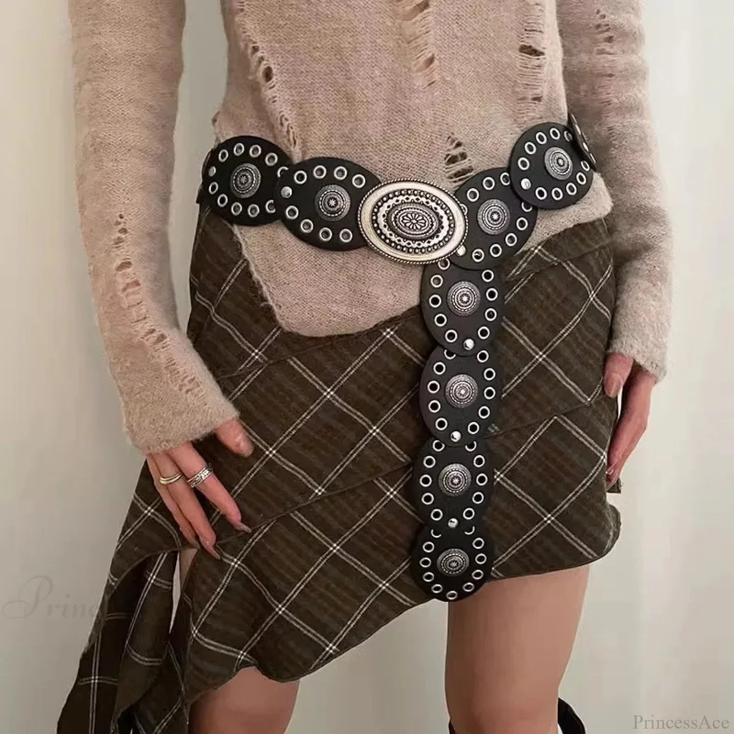 Luxurious Gothic Antique Western Belt