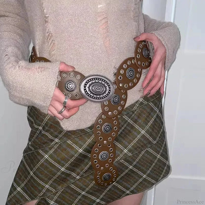 Luxurious Gothic Antique Western Belt