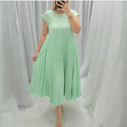 Sabrina | Pleated Dress