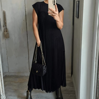 Sabrina | Pleated Dress