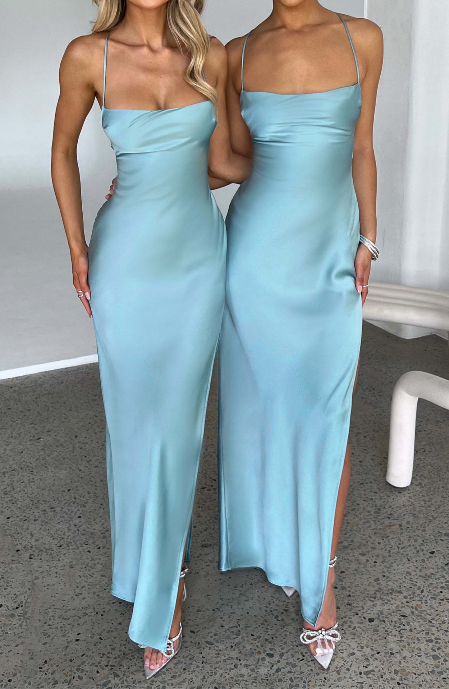 Olivia Maxi Dress - Turquoise