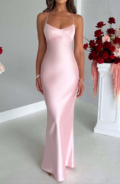 Celinka Maxi Dress - Blush