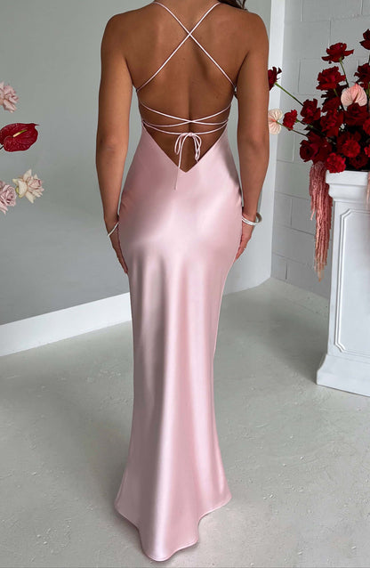 Mia Maxi Dress - Blush