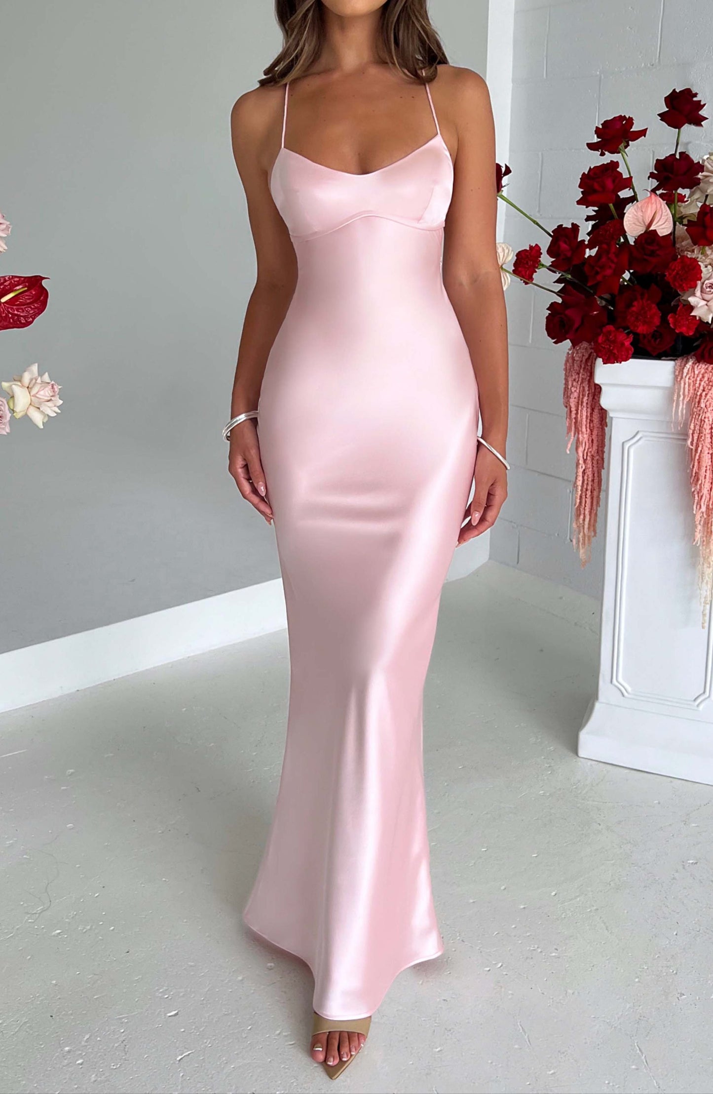 Celinka Maxi Dress - Blush