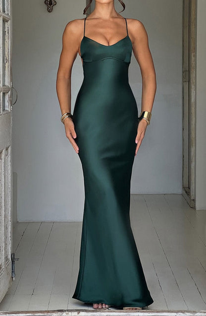 Angela Maxi Dress - Emerald