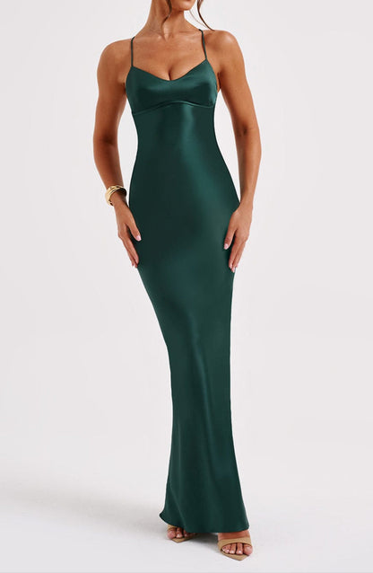 Angela Maxi Dress - Emerald