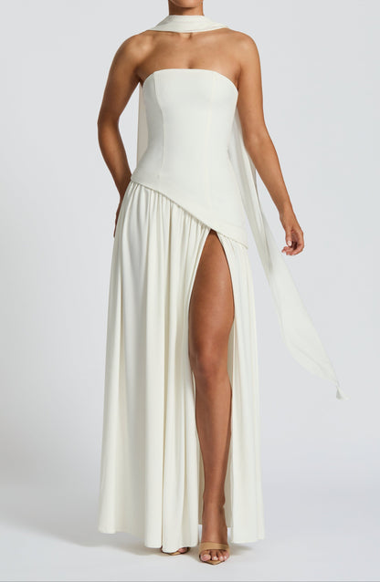 Roseta Maxi Dress - Ivory