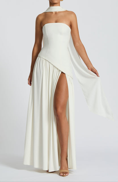 Roseta Maxi Dress - Ivory
