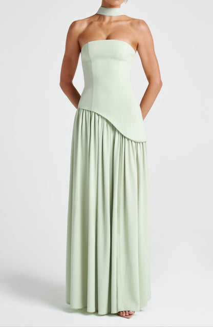 Raimona Maxi Dress - Mint
