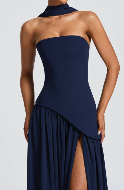 Amalia Maxi Dress - Navy