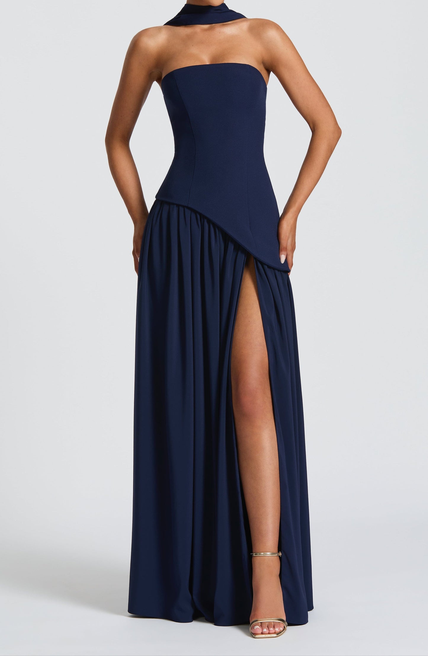 Amalia Maxi Dress - Navy