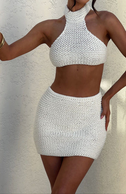 Olivia Mini Skirt - Ivory