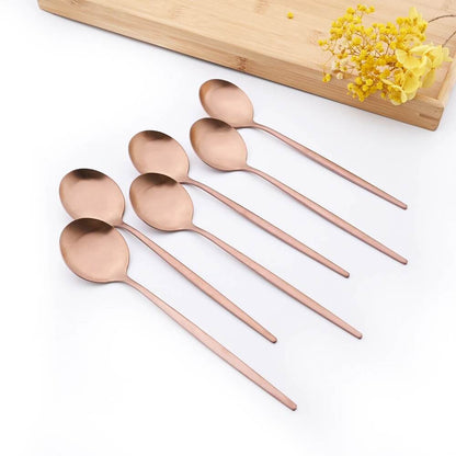 Modern Rose Flatware Set