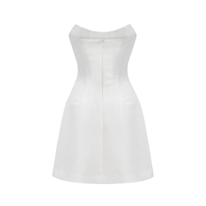Melisande black embellished mini dress
