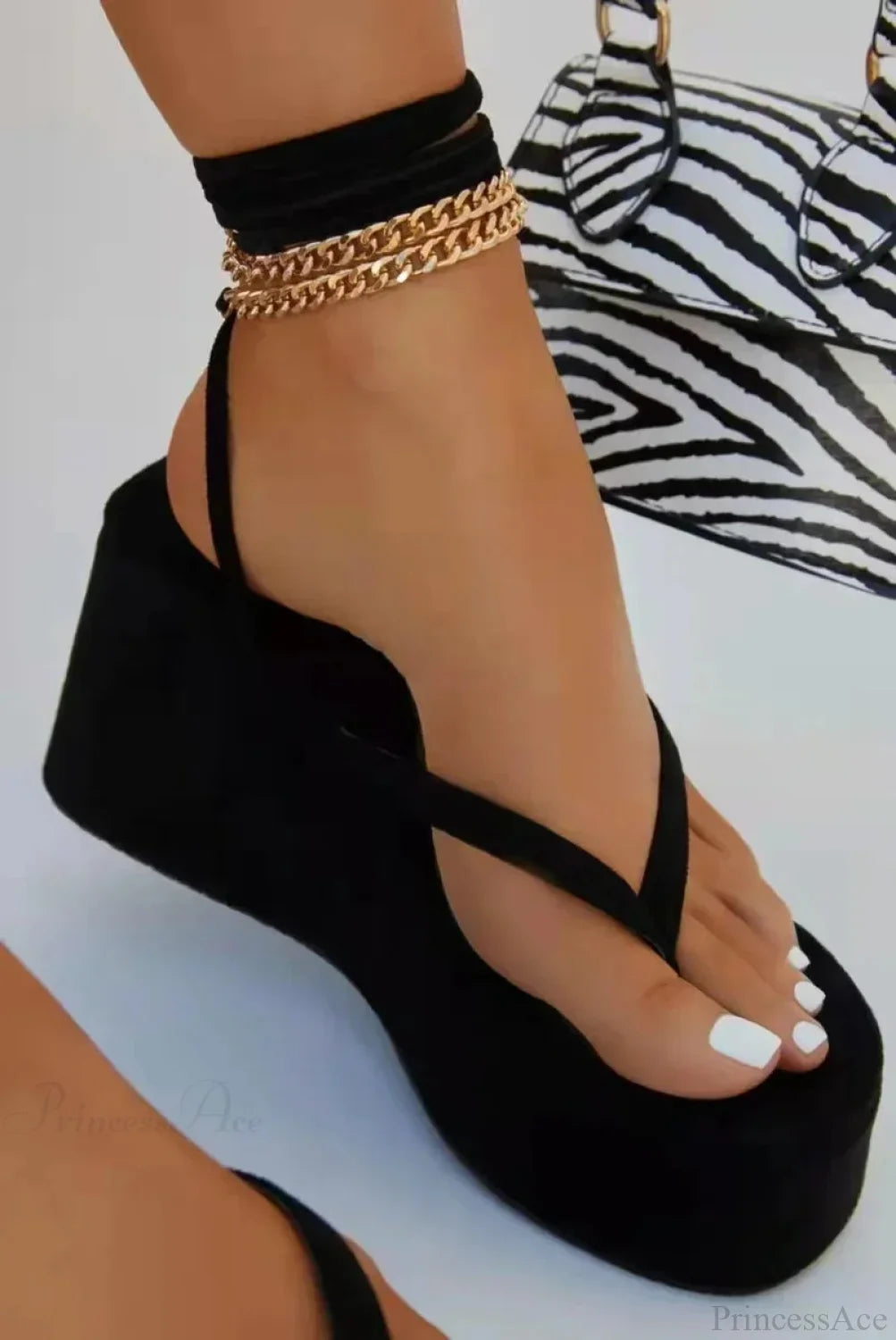 Metal Chain Gothic Gladiator Sandal