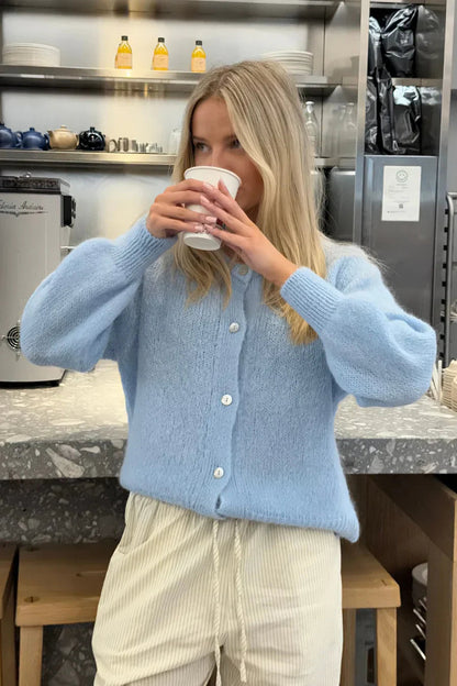 Knitted Vest - Baby Blue