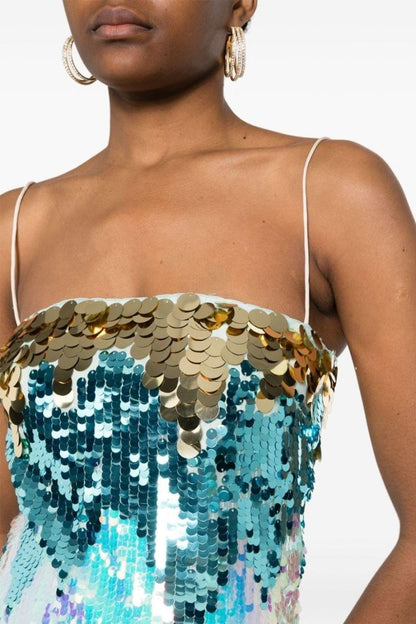 Moira Sequins Cami Maxi Dress