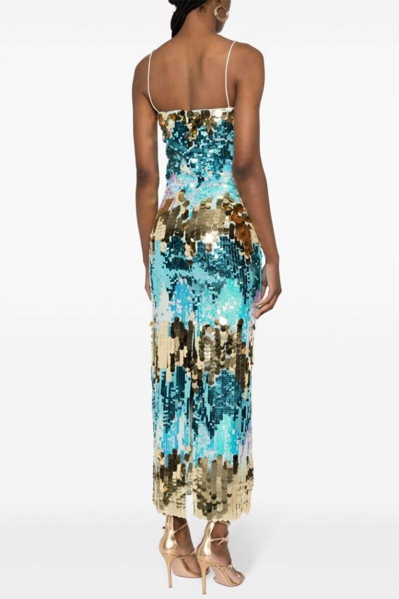Moira Sequins Cami Maxi Dress