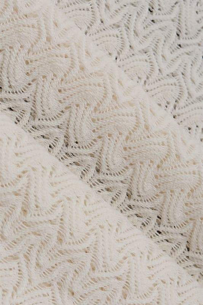 Muriel Ruffle Cut-out Knit Maxi Dress