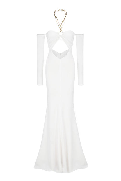 Adelaide Halter Cut Out Maxi Dress