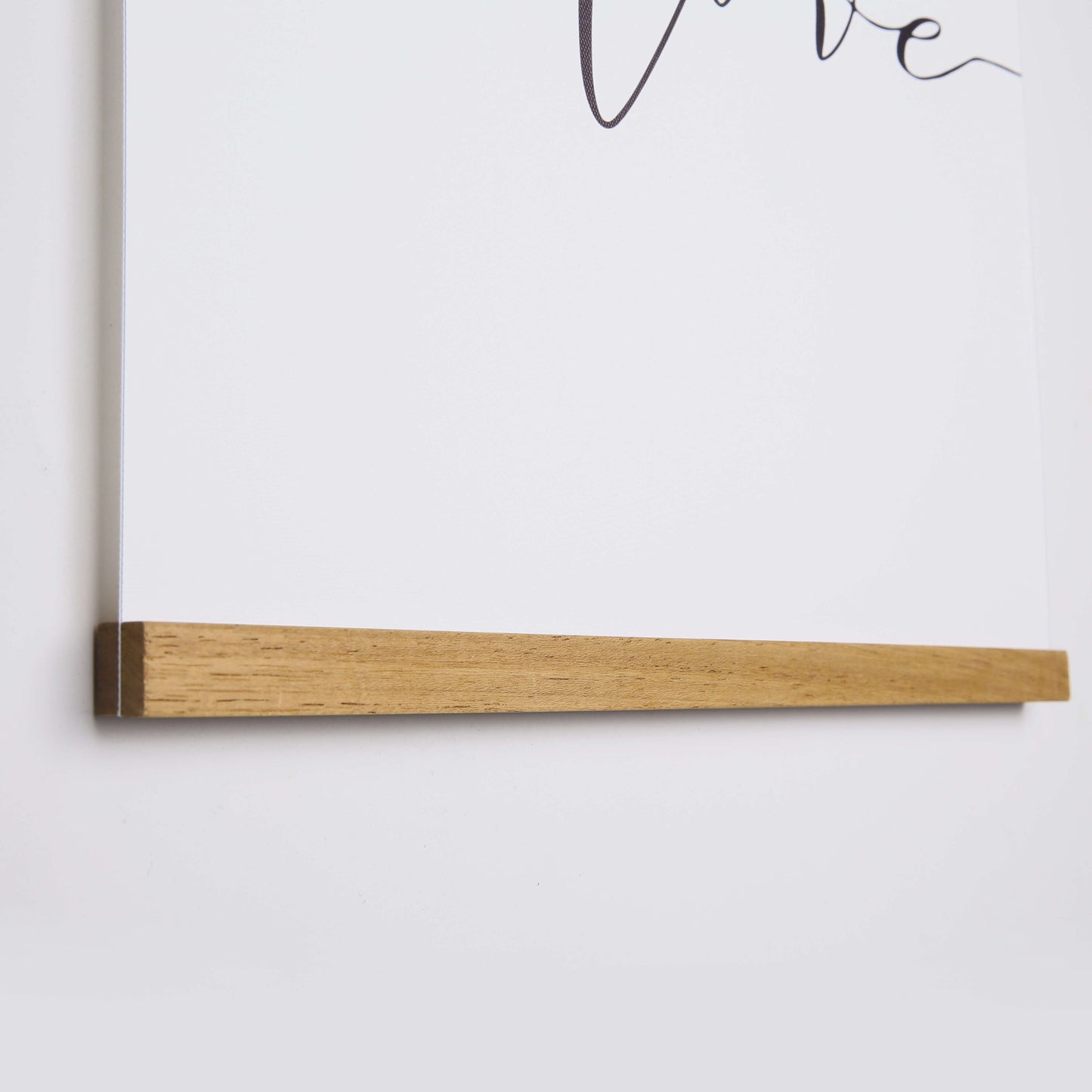 Teak Wood Magnetic Frame