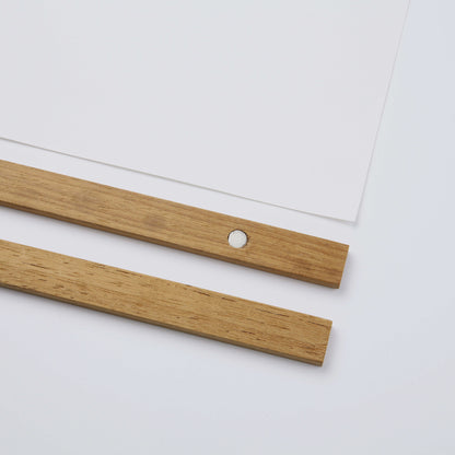 Teak Wood Magnetic Frame