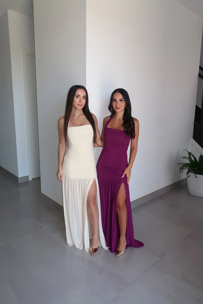 Eleanor | Halter Maxi Dress