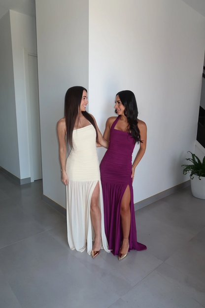 Eleanor | Halter Maxi Dress